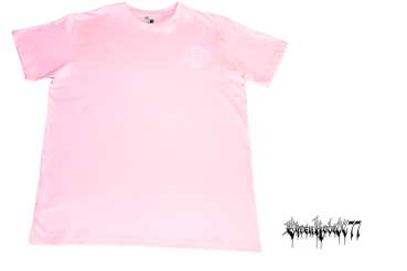 Street-Line T-Shirt "Ehrenkodex77", rosa-weiß, hochwertiger Siebdruck Pitbull